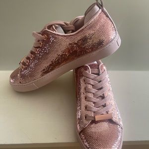Pink Sequin Aldo Shoes